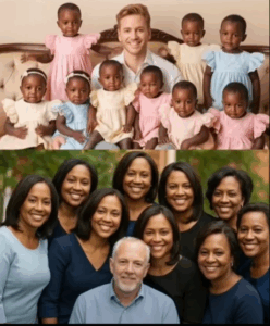 In 1979, he adopted nine black Girls, see how they are now, 46 years later