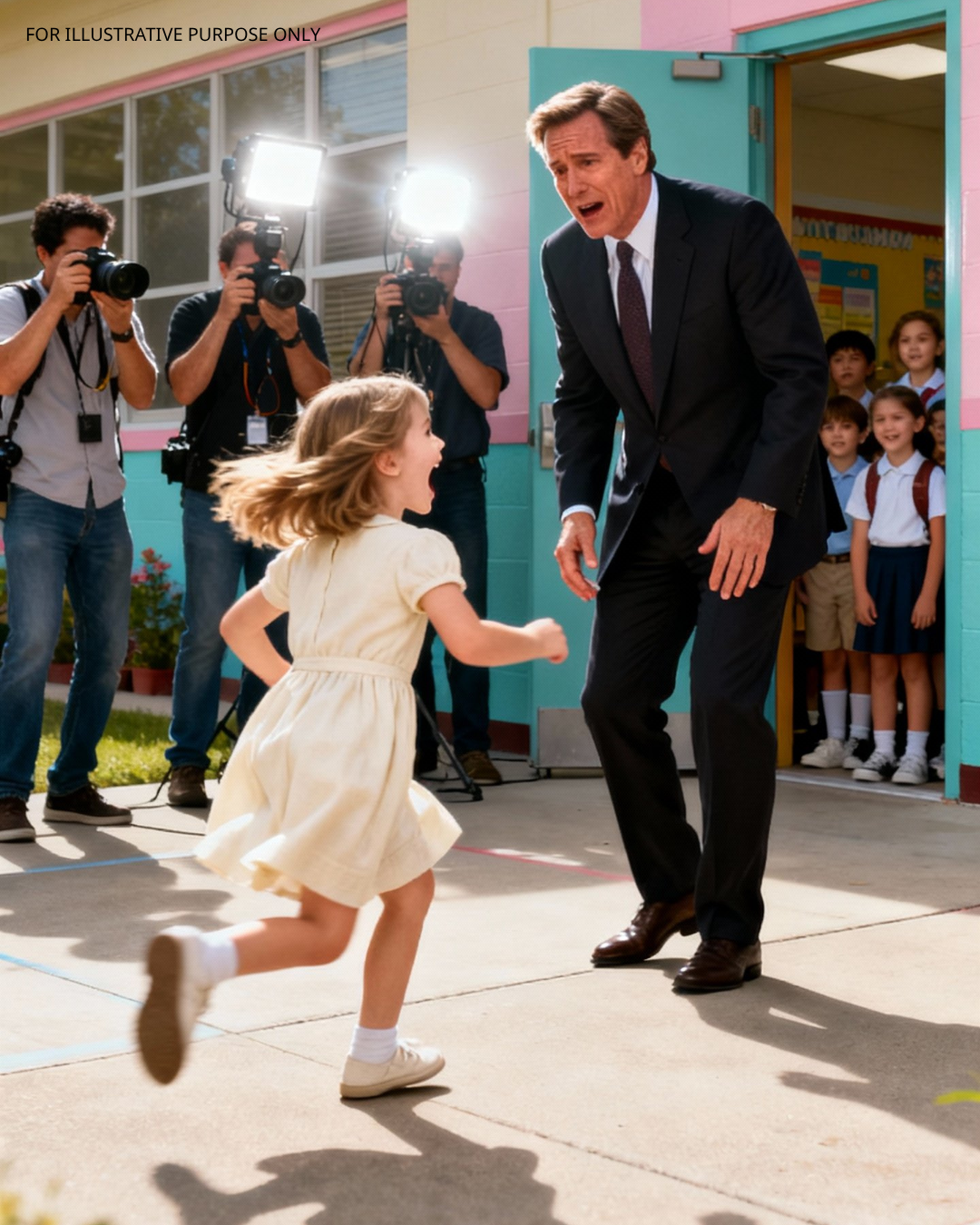A Millionaire CEO Visited an Orphanage for a Public Event — But a Little Girl Ran to Him and Said “Dad,” Revealing a Truth That Changed Everything