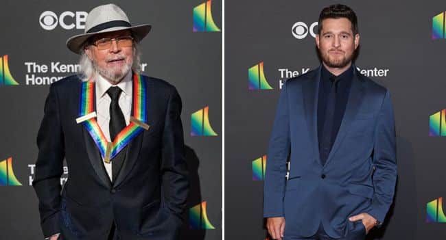 “Some performances touch the ear… but some go straight for the soul — and this one broke everyone in the room.” Michael Bublé didn’t just sing “How Can You Mend a Broken Heart” — he breathed life back into every memory Barry Gibb has ever carried. The moment he stepped onto the Kennedy Center Honors stage, the audience fell silent… as if they knew something extraordinary was about to happen.