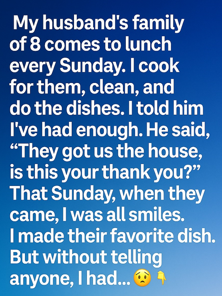 How I Turned a Tiring Sunday Routine into a Lesson on Respect.