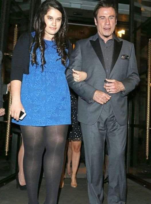 John Travolta’s daughter was chubby when she was little, but today she is probably the pretiest woman that ever existed more photos in comments️