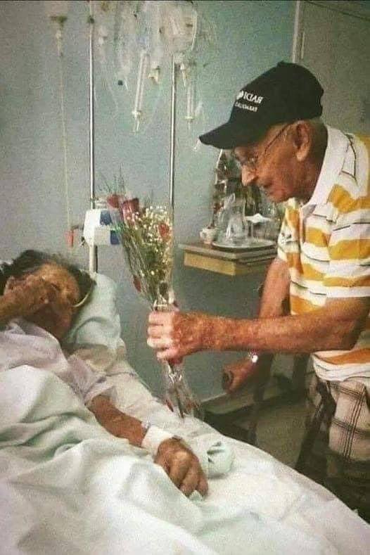 An 80-year-old man insists on bringing his wife breakfast every morning in the nursing home. When asked “Why is his wife in a nursing home?” His reply shocked everyone. Check comments