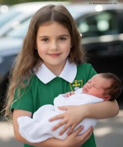 A POOR GIRL LATE FOR SCHOOL FINDS AN UNCONSCIOUS BABY LOCKED IN A CAR…