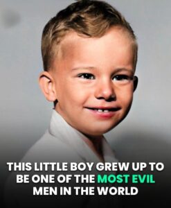 This Little Boy Grew Up To Be One Of The Most Evil Men In The World