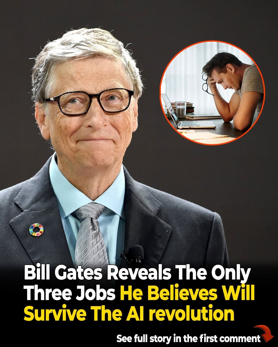 Bill Gates Predicts the Only Three Jobs He Believes Will Not Get Replaced by AI