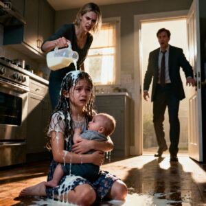 Stepmom Poured Milk On Little Girl… Then Millionaire Shouted ‘STOP!…