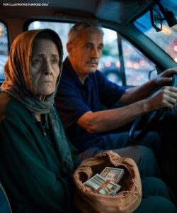I gave a ride to an elderly woman who had been kicked out by her family; the 2 million pesos under the seat turned my life upside down, it truly left me in sh0ck.