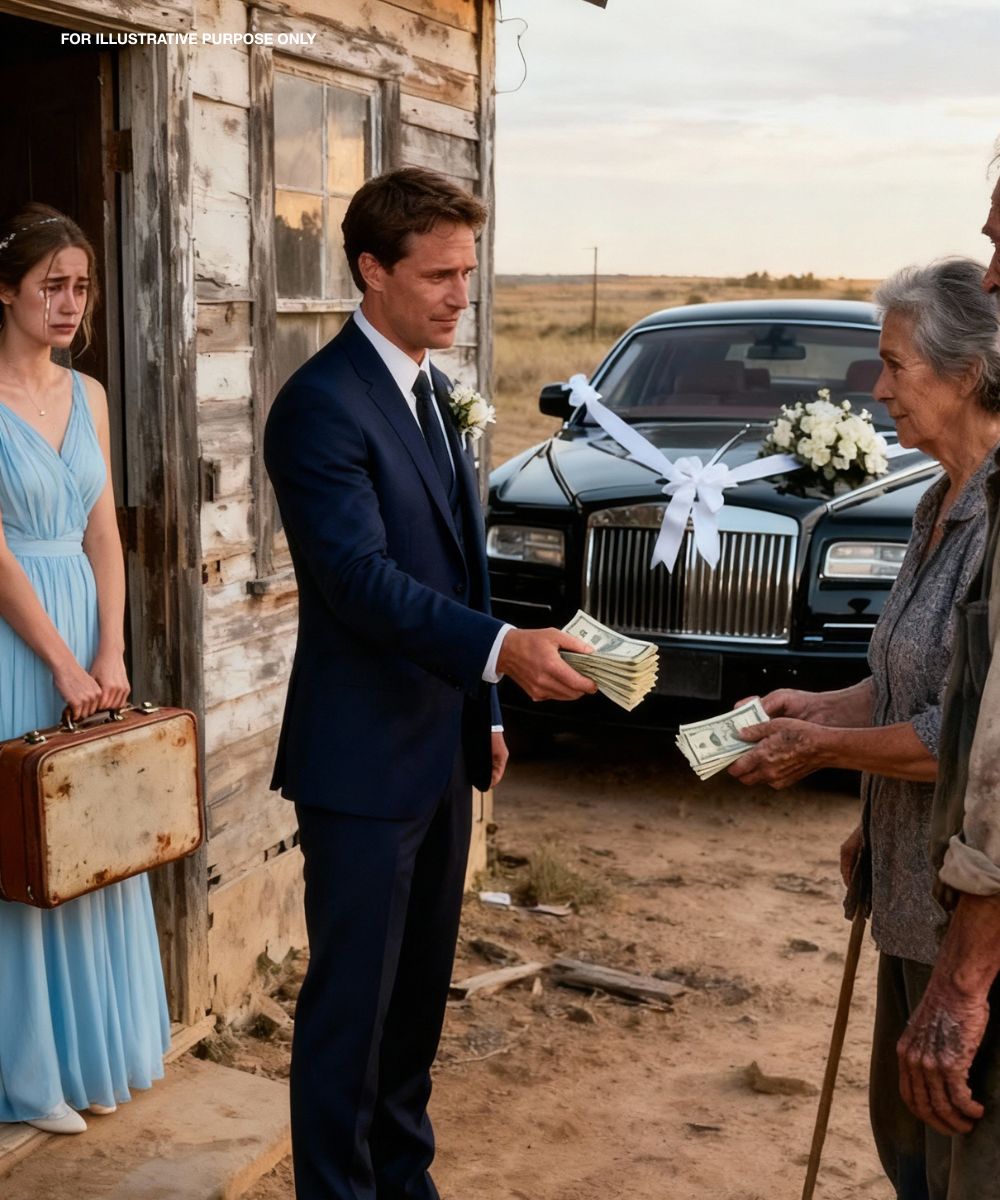 Because of poverty, my parents sold me to a rich man, but what happened on our wedding night sh0cked everyone…