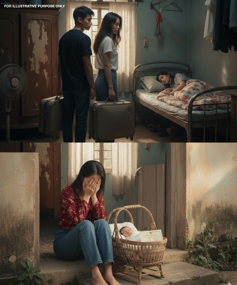 My sister and my husband ran away together, leaving our disabled child with me — twenty years later, they returned to get the child, but when they entered the house, they were sh0cked to see…