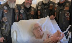 Four Bikers Showed Up At The Hospital Demanding To Hold The Baby Nobody Wanted