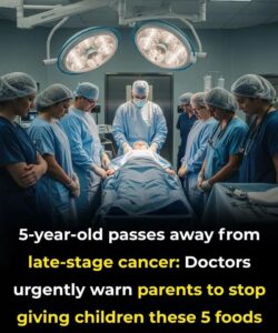 5-Year-Old Passes Away from Late-Stage C.ancer: Doctors Urgently W.arn Parents to Stop Giving Children These 5 Foods