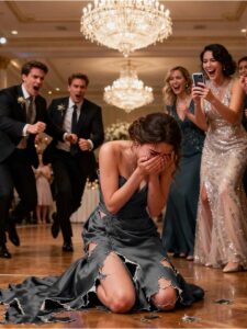 They Forced Her to Kneel in Public Just to Shame Her. But When Her Two Billionaire Brothers Arrived, Everything Changed…