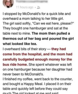 The Lunch That Reminded Me What Kindness Truly Means