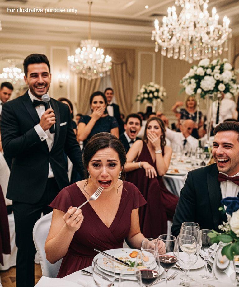 On my son’s wedding day, I was the very last person served—and they gave me a plate of cold leftovers. He chuckled and told his new wife, “She’s used to taking whatever life scraps together.” The guests laughed along. No one noticed when I slipped away. But the next morning, his hands shook as he read the email I sent.