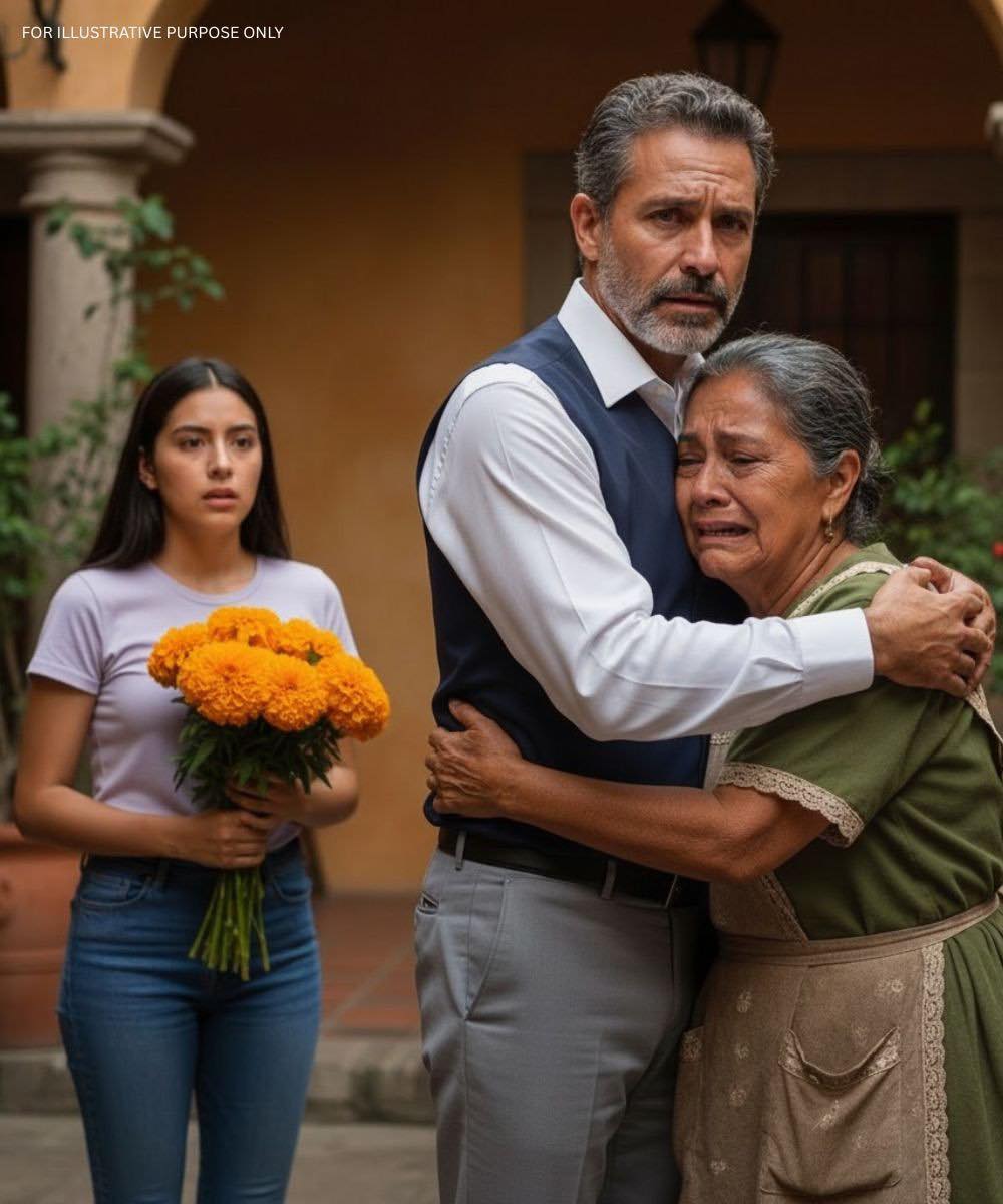 A 20-year-old woman was in love with a man over 40. The day she brought him home to meet her family, her mother ran up to hug him—and it turned out he was none other than…