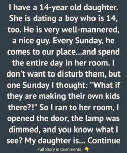 I opened my teenage daughter’s door — and stopped in sh0ck at what she was doing