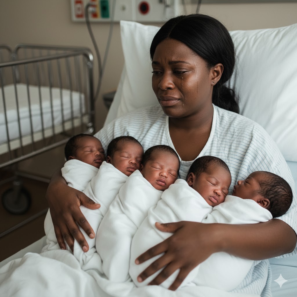 Right after the five babies were born, the father whispered, “These aren’t mine,” and walked out. The mother stayed calm and vowed to raise them alone. But thirty years later, when the real truth surfaced… Everything changed.