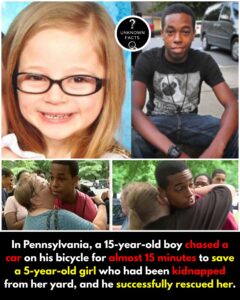 Teens chase kidnapping suspect on bikes, save 5-year-old girl