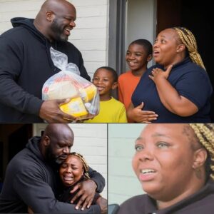 She Lost Her Job, But Gained a Miracle: Shaquille O’Neal Shows Up at Viral Worker’s Home With a Surprise That Stuns Everyone