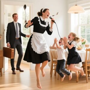 “Millionaire Came Home Early — What He Saw His Maid Doing With His Kids Made Him Cry…