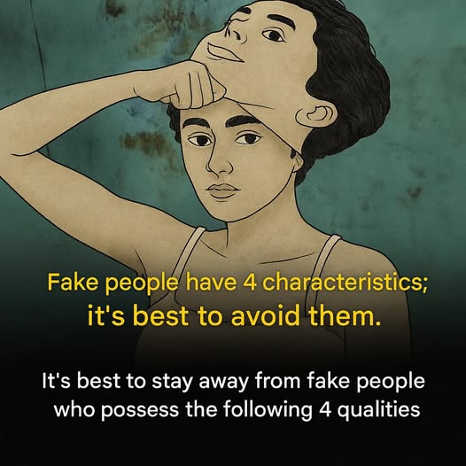 Fake people have four characteristics; it’s best to avoid them.