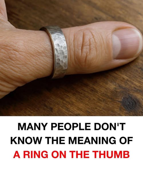 The hidden meaning of thumb rings: what they represent for women vs. men