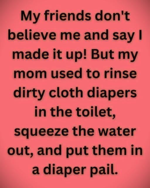 Back When Parenting Required Muscles… and a Strong Stomach