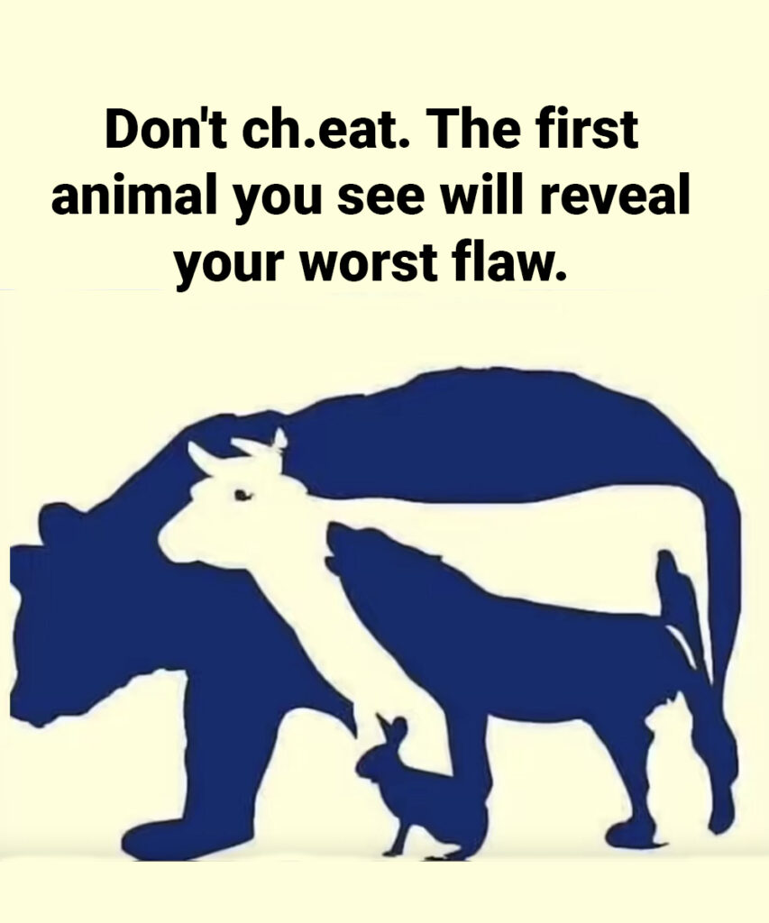This Test Will Reveal Your “Worst Flaw” Based on the First Animal You See