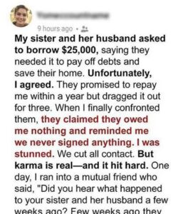 My Sister and Her Husband Vanished After Borrowing a Fortune, Karma Caught Up