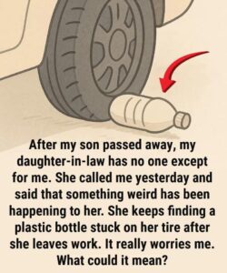 Why Noticing a Plastic Bottle Near Your Tire Matters