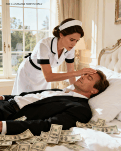 A Wealthy CEO Pretended to Sleep on a Pile of Cash to Test His Housekeeper — But Her Next Move Taught Him a Lesson He’d Never Forget