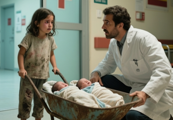 “My Mom’s Been Asleep for Three Days”: A 7-Year-Old Girl Pushed a Wheelbarrow for Miles to Save Her Baby Twins — and What Happened Next Left Everyone Speechless.