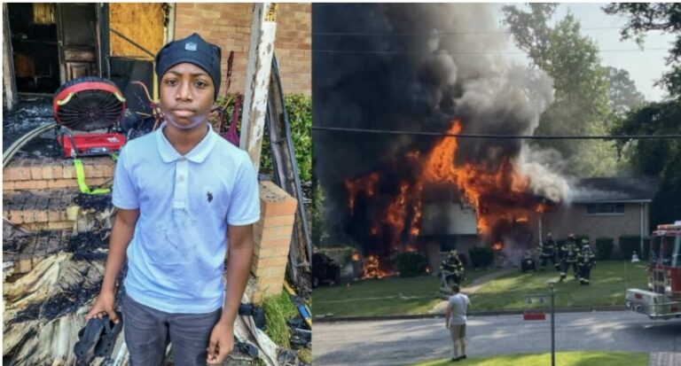 Seventh Grader Saves Siblings and Grandmother from House Fire, Earns Title of Honorary Firefighter.