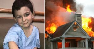 Brave 5-year-old saves his sister and dog from a house fire, then alerts the entire family
