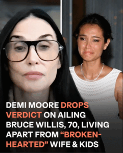 Demi Moore Expresses Her Views on Emma Heming’s Choices Regarding Bruce Willis’s Care
