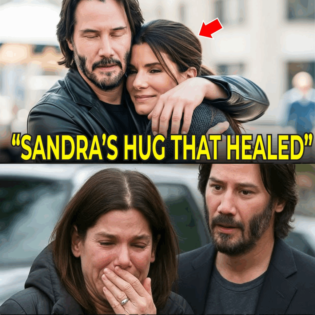 Sandra Bullock’s Unexpected Hug Left Keanu Reeves Speechless
