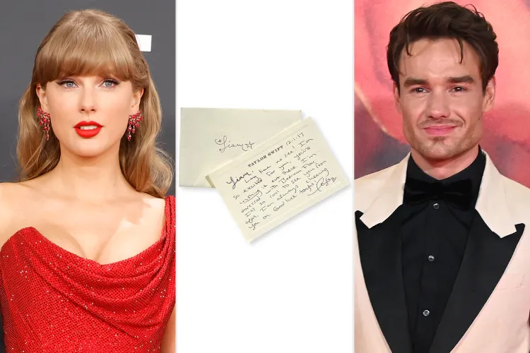 Taylor Swift Told Liam Payne She Was 'Always Cheering' for Him in Sweet Handwritten Note Being Auctioned in December