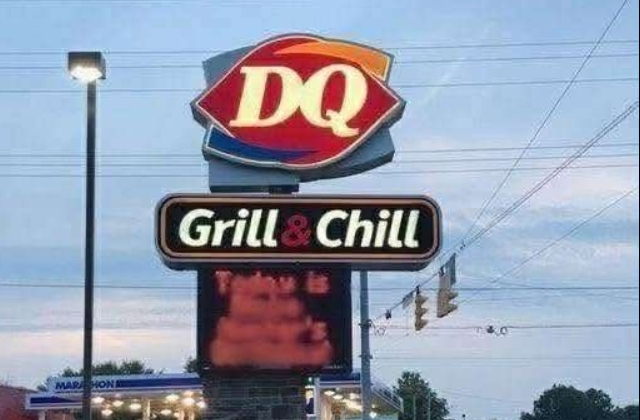 Controversial Holiday Sign at Wisconsin DQ Draws Praise and Criticism