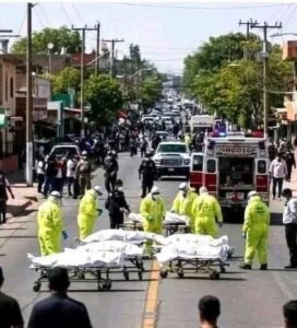 Father needed support during the wake…