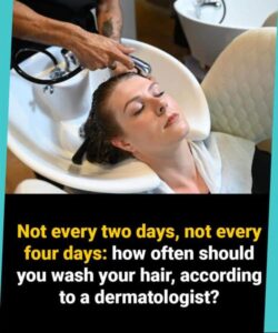 Not every two days, not every four days: how often should you wash your hair, according to a dermatologist?