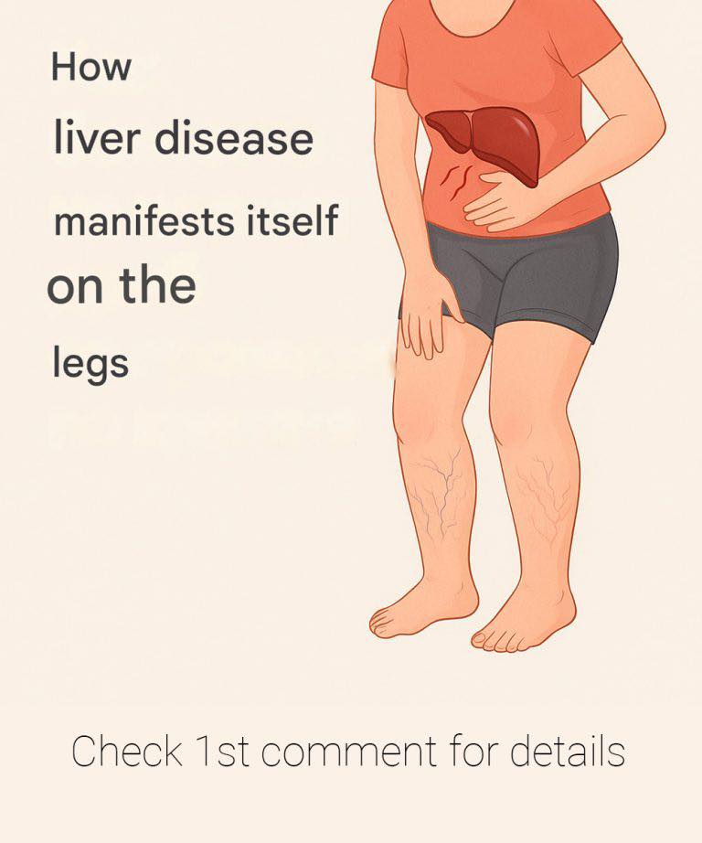 Your legs are screaming “HELP!”: 5 warning signs from your liver