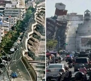 An incredible earthquake of great magnitude has just occurred in! See more