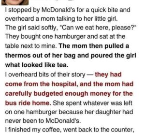 What a Simple Happy Meal Revealed About Loss!