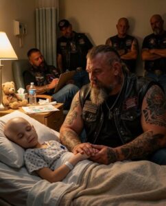 Forty Bikers Made a Promise to a Little Girl And Kept It Until the End