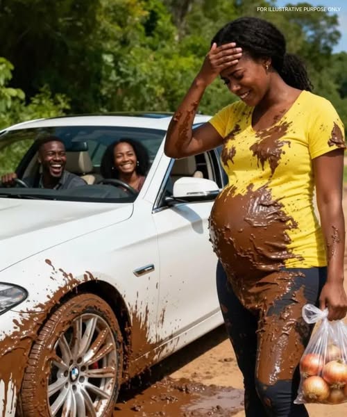 He Threw Mud at His Pregnant Ex-Wife