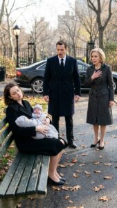 A millionaire takes his mother for a walk in the park—and freezes: his ex-wife is asleep on a bench, cradling three newborns. One look in her eyes says everything, and he understands the truth: “These babies… they’re yours.”