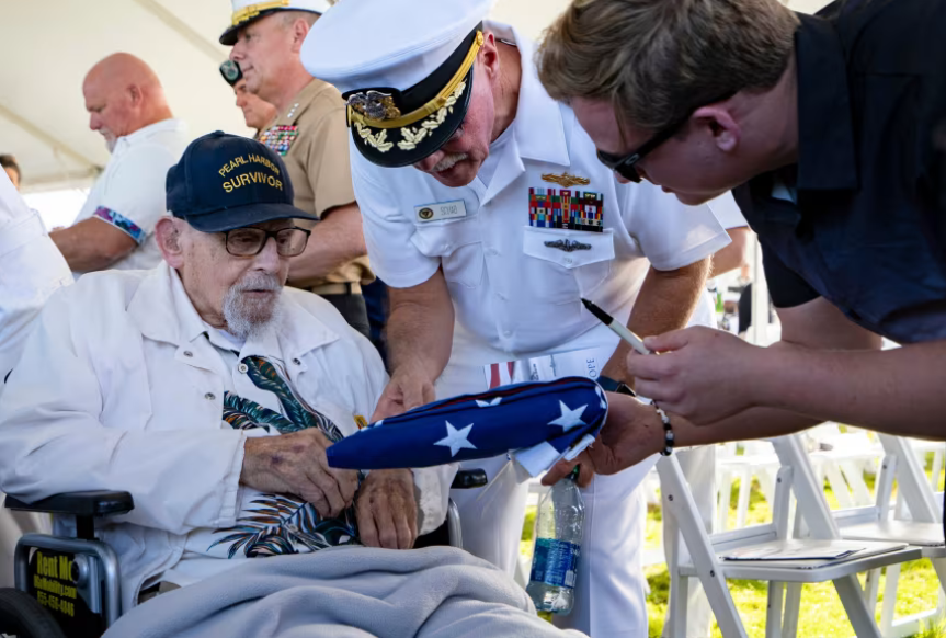 World War II Navy veteran Ira ‘Ike’ Schab, one of last remaining Pearl Harbor survivors, dies at 105