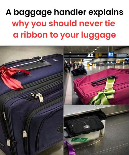 A baggage handler explains why you should never attach a ribbon to your luggage