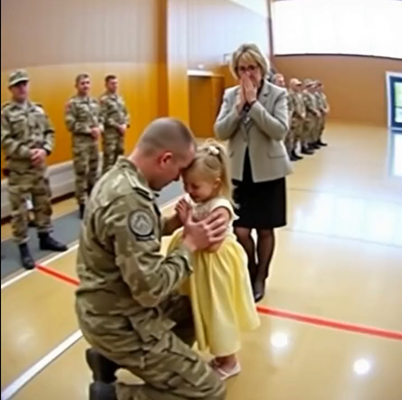 At the Father-Daughter dance, the PTA president mocked my grieving 7-year-old: “Too bad, if…”