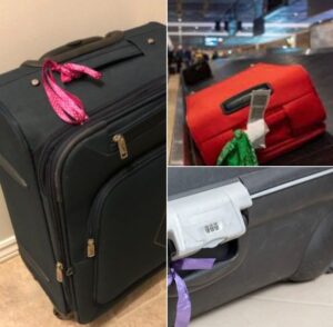 Baggage handler issues warning to anyone who ties a ribbon on their suitcase at the airport I can’t believe I didn’t know this Details in Commentss